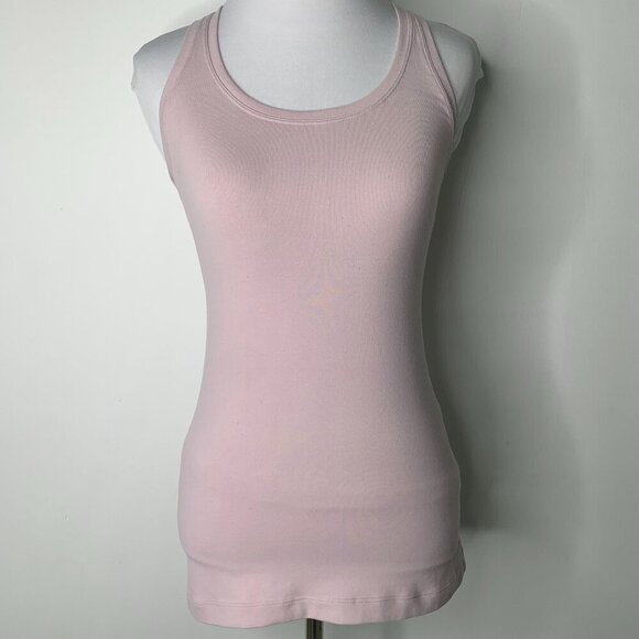 Lululemon Women's Blush Pink Cool Racerback Tank Top Size 4 - Picture 1 of 11